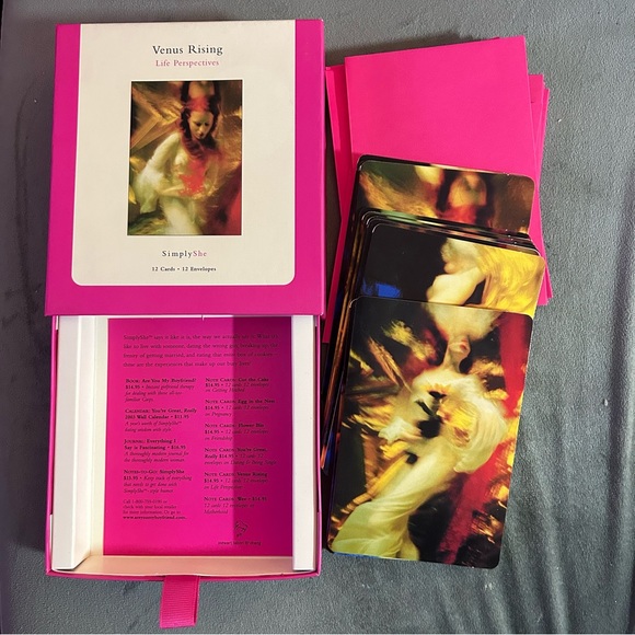 SIMPLY SHE Venus Rising Life Perspectives - 12 cards 12 envelopes - Picture 4 of 5